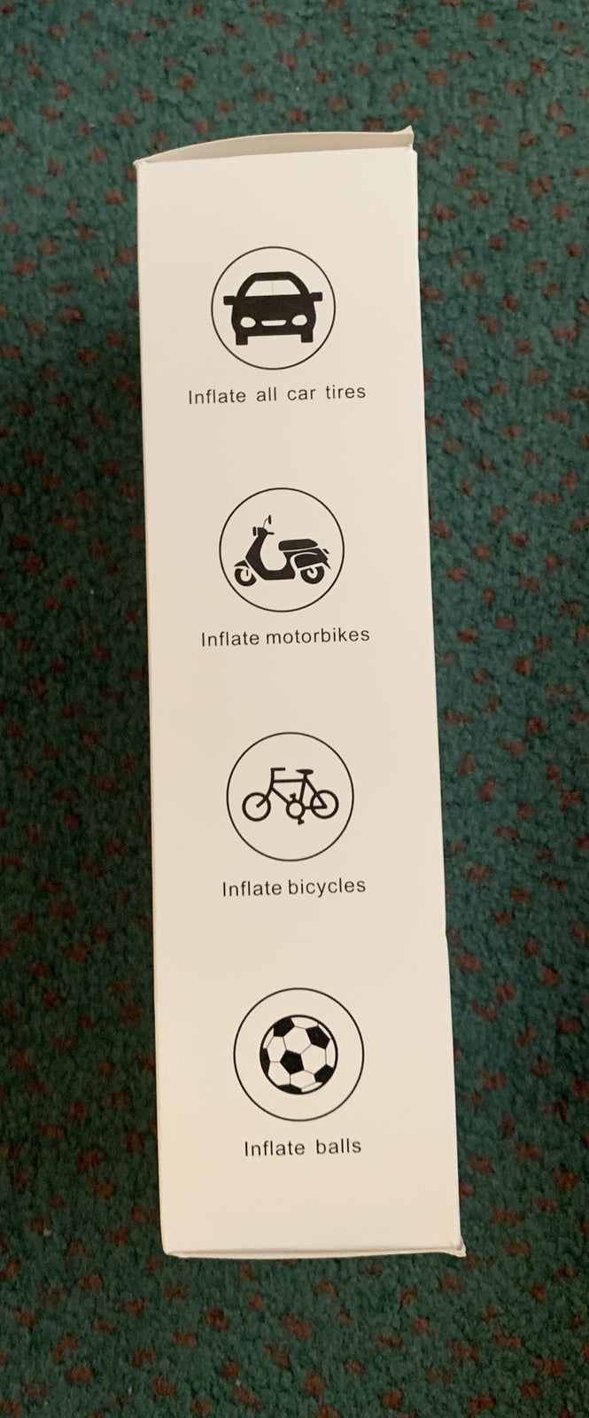 150PSI Wireless Car Electric Tire Inflator Portable USB Air Compressor Pump FG01