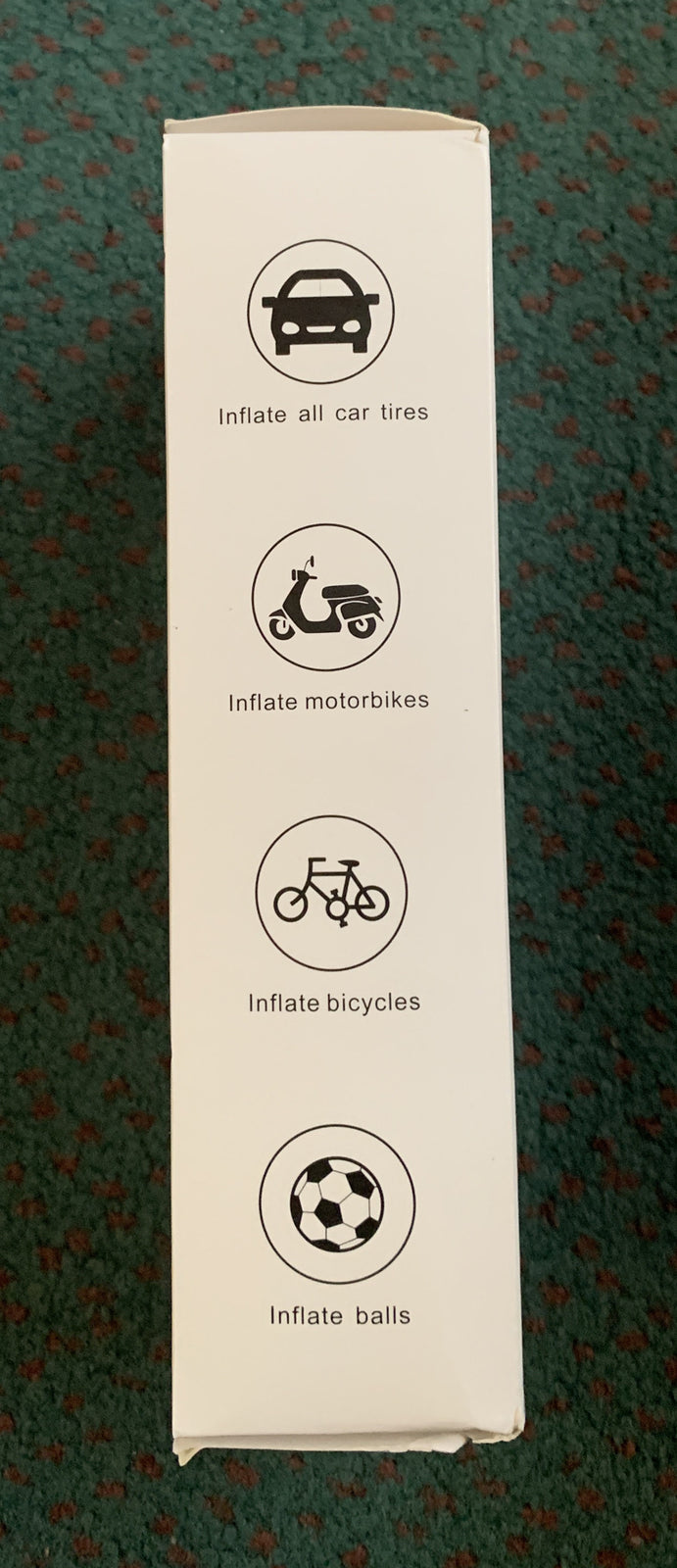 150PSI Wireless Car Electric Tire Inflator Portable USB Air Compressor Pump FG01